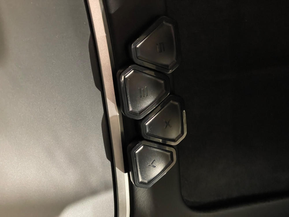 S3XY Buttons on Palladium Model X, First Experiences
